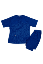 Nanny Tag Two-Piece Uniform Set - Navy Blue - Image 7