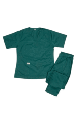 Nanny Tag Two-Piece Uniform Set - Deep Teal - Image 8