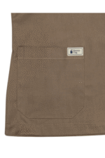 Nanny Tag Two-Piece Uniform Set - Taupe Brown - Image 6