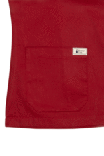 Nanny Tag Two-Piece Uniform Set - Wine Red - Image 7