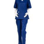 Nanny Tag Two-Piece Uniform Set - Navy Blue