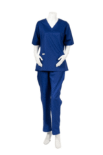Nanny Tag Two-Piece Uniform Set - Navy Blue
