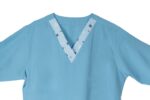 Nanny Tag Two-Piece Uniform Set – Light Blue - Image 4